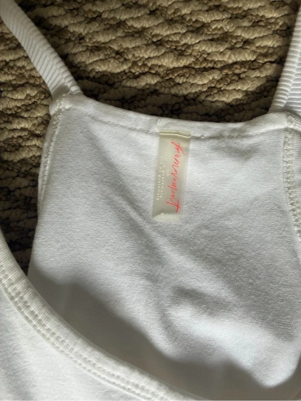 Free People Women’s White Shorts - Classic Casual
